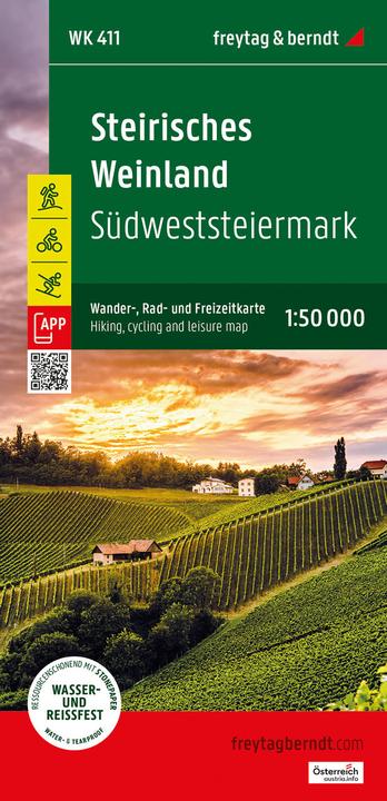 Produktbild Steirisches Weinland, Wander-, Rad- und