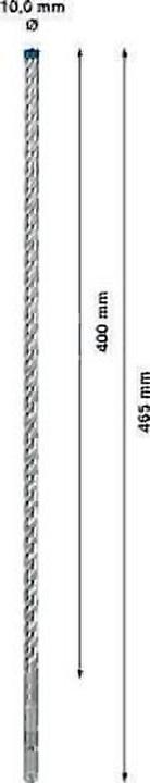 Actual product image Bosch Professional Zubehör EXPERT SDS plus-7X hammer drill bit, 10 x 400 x 465 mm (10 mm)