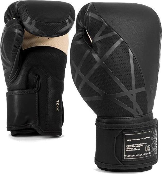 Actual product image Venum - Boxhandschuhe / Tecmo 2.0 / Schwarz / 12 Oz (12 OZ)