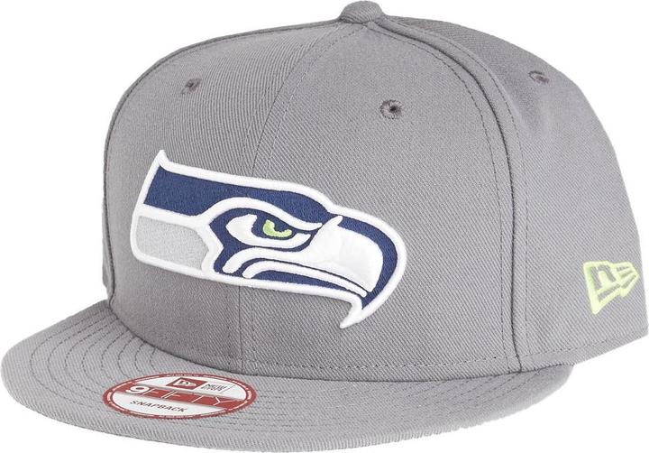 New Era 9Fifty Snapback Cap - Seattle Seahawks Storm Grau