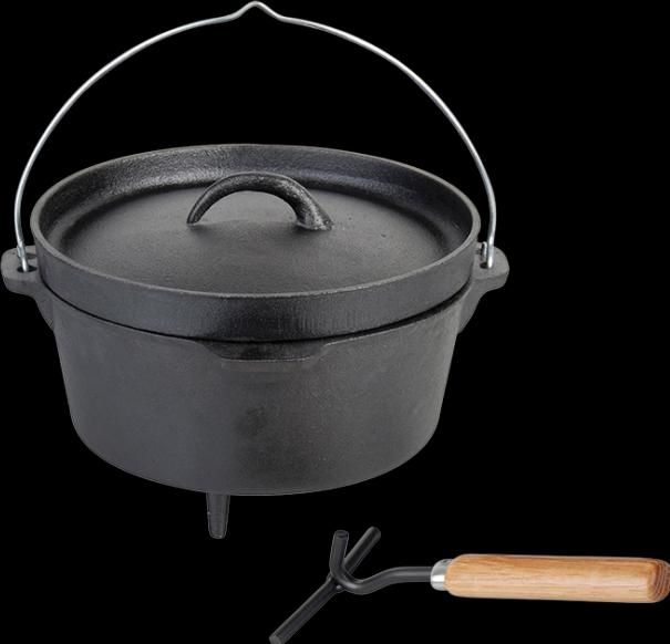 Immagine prodotto Esschert Design Grilltopf Holländischer Ofen 10", 3.5 L