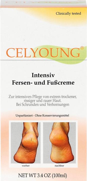 Produktbild Celyoung Int Fersen U Fuss (Fusscrème & Fussgel, 100 ml)
