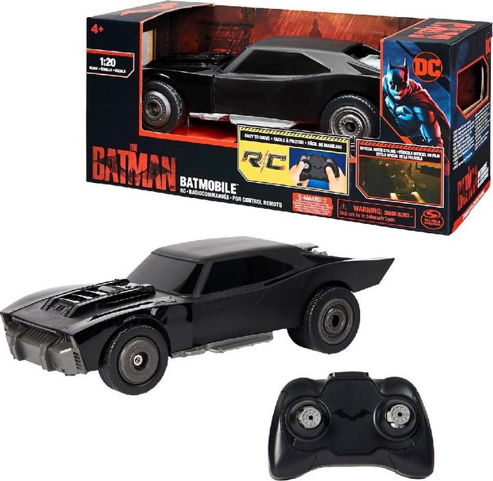 Produktbild Maki DC Comics The Batman Batmobile ferngesteuertes Auto im offiziellem Aussehen wie im Batman-Kinofilm