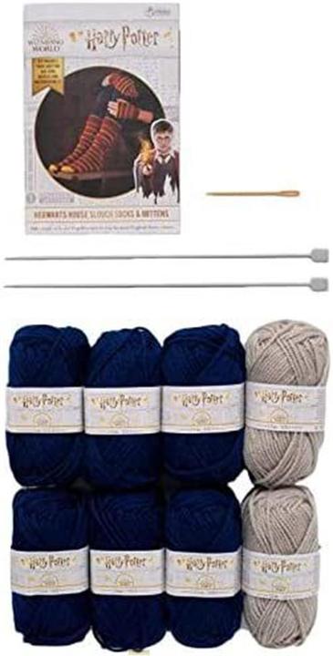 Produktbild Thumbs Up Harry Potter - Ravenclaw Strick Set Haussocken und Fäustlinge