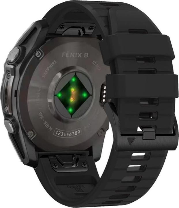 Produktbild Tech-Protect SILICONE LINE GARMIN FENIX 5 / 6 / 6 PRO / 7 / 8 (47 MM) / E BLACK