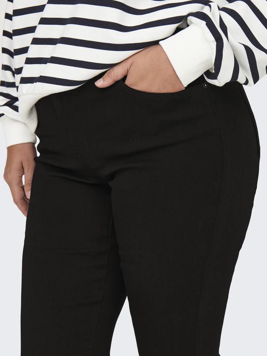 Actual product image Only CARHELLA mid waist retro fit, flared jeans Flared fit jeans (34)