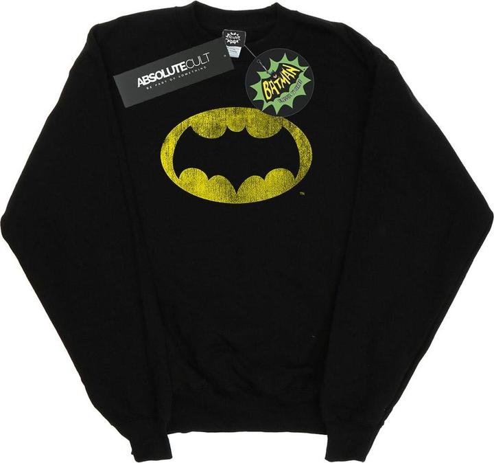 Batman TV Series Distressed Logo Sweatshirt Jungen