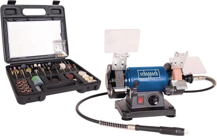 Actual product image Scheppach Hg34 (Bench grinder, 120 W)