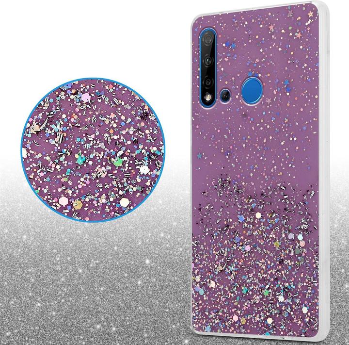 Produktbild Cadorabo TPU Cover funkelnder Glitter (Huawei Nova 5i, Huawei P20 Lite (2019))