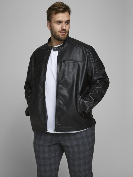 Produktbild Jack & Jones Biker Plus Size Jacke (4XL)