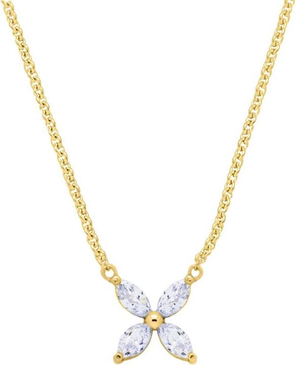 Immagine prodotto Candy Collana Celia, argento 925, placcata in oro (Placcato oro 18k, Argento 925, 42 - 45 cm)