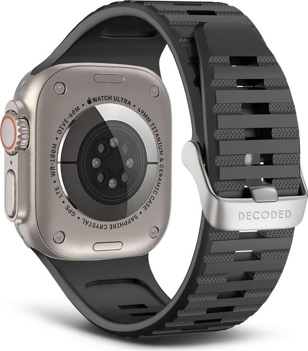 Decoded Sport Silicone Ultra Strap 42/44/45/49mm (45 mm, 44 mm, 42 mm, 49 mm, Silikon)