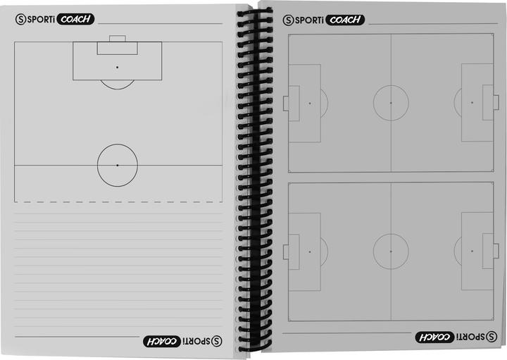 Image du produit Sporti Carnet coach football à spirales A5