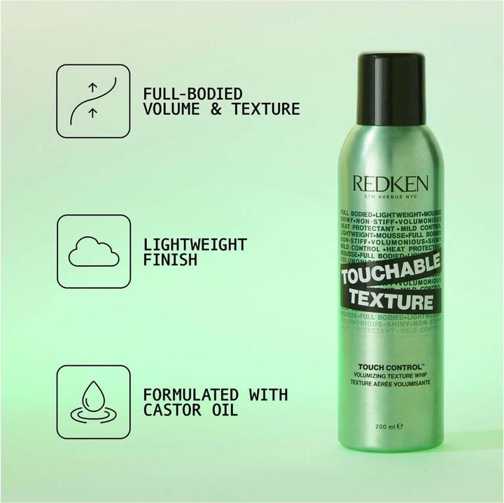 Produktbild Redken Styling Touchable Texture (200 ml, Schaumfestiger)