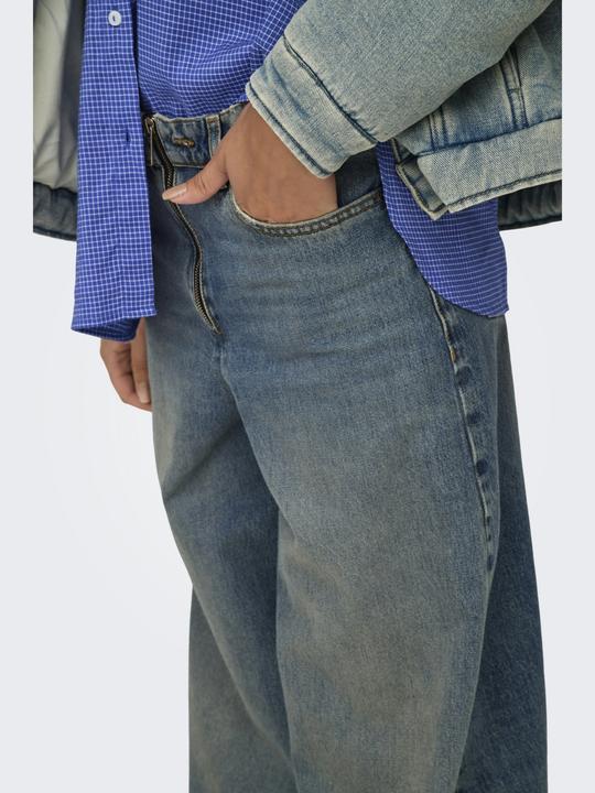 Produktbild Only ONLBAXTER Mittlere Taille Weiter Beinschnitt Jeans Jeans mit weitem Bein (W31/L32)