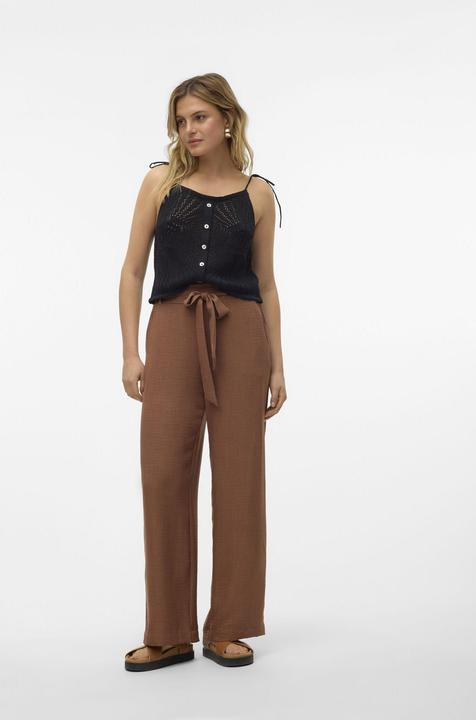 Actual product image Vero Moda VMMELONY Hohe Taille Hose Hose mit weitem Beinschnitt (S)