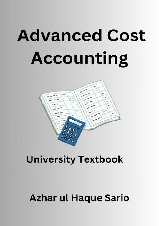 Produktbild Advanced Cost Accounting (Deutsch, Azhar Ul Haque Sario, 2024)