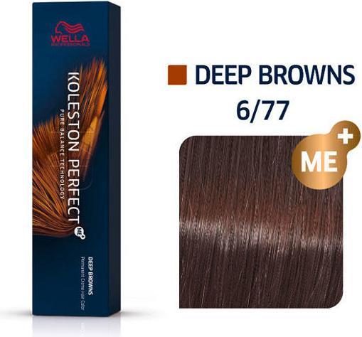 Image du produit Wella Koleston Deep Browns (6/77 blond foncé blond foncé-intensif brun foncé)