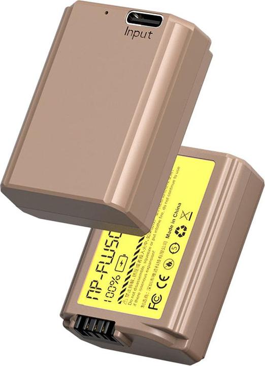 Produktbild Ulanzi Sony NP FW50 Type Lithium Ion Battery with USB C Charging Port (1030mAh) (Kamera Akku)