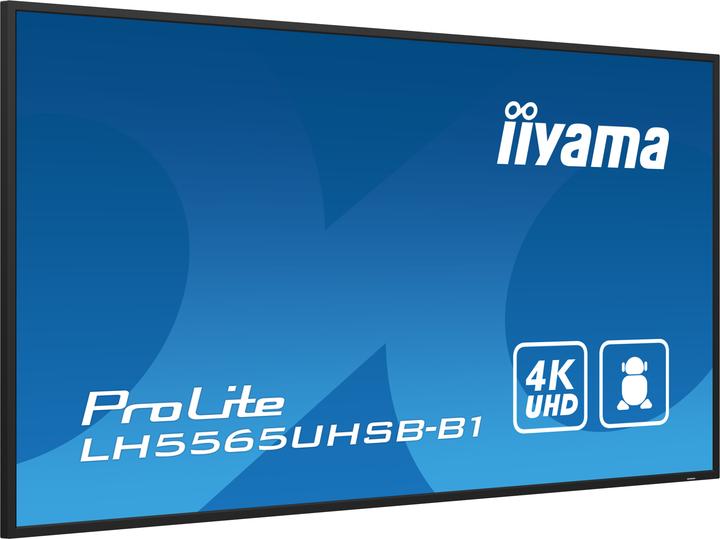 Immagine prodotto iiyama 55" 3840x2160, pannello UHD IPS, Haze 1%, 8 (3840 x 2160 pixel, 55")