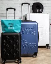 Actual product image Jet Lag embossed suitcase x3 28l 59l 100l (100 l, Hand luggage (up to 50 litres))
