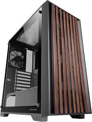 Produktbild Mars Gaming Boitier Moyen Tour Atx Mc-Wood RGB Avec Panneau Vitré (Noir/Transparent) (mATX, Mini-ITX, ATX)