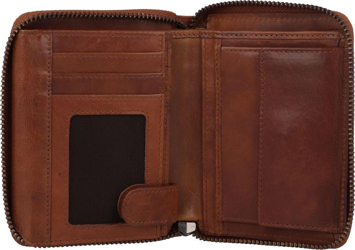 Actual product image Greenburry Newport Geldbörse RFID Schutz Leder 10 cm