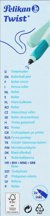 Actual product image Pelikan Rollerball Twist (Neo mint, 1 x)