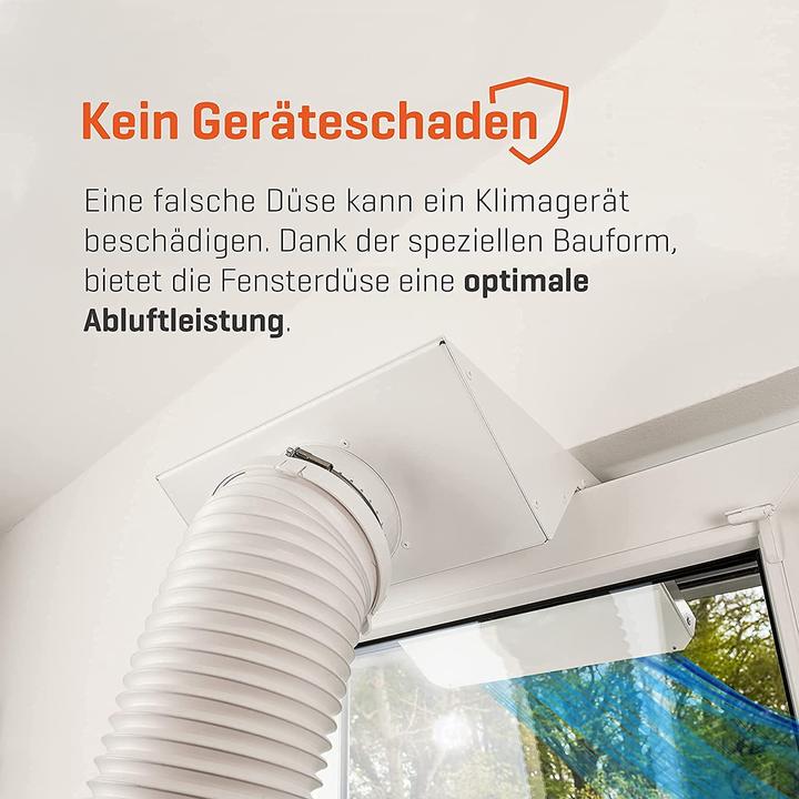 Produktbild Climia Fensteradapter inkl. Kupplung 120mm bis 150mm