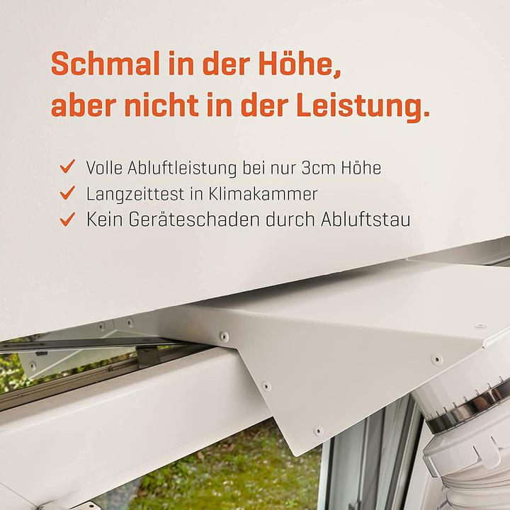 Produktbild Climia Fensteradapter inkl. Kupplung 120mm bis 150mm