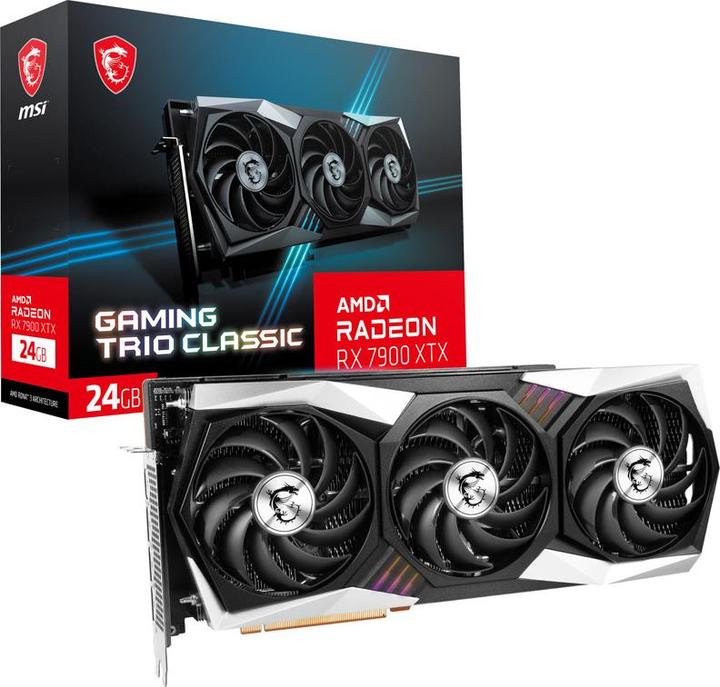 Actual product image MSI Radeon RX 7900 XTX Gaming Trio Classic 24GB (24 GB)