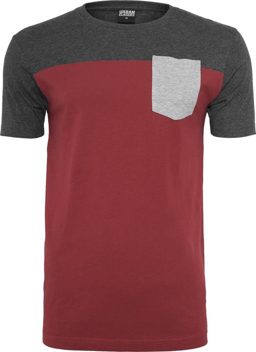 Urban Classics 3-Tone Pocket Tee (S)