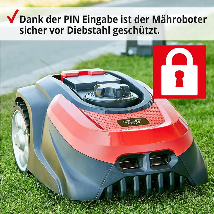 Produktbild Hecht Mähroboter bis 800m2 (800 m², Begrenzungskabel)