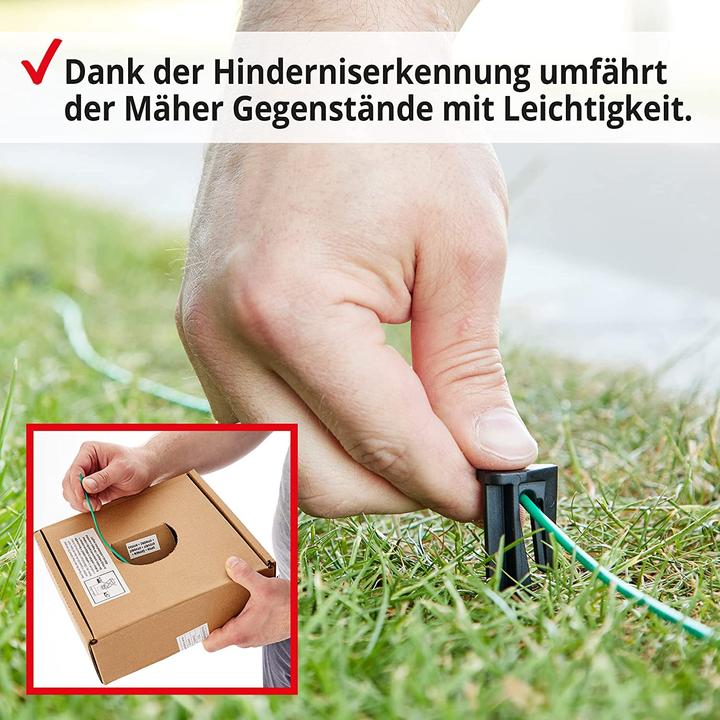 Produktbild Hecht Mähroboter bis 800m2 (800 m², Begrenzungskabel)
