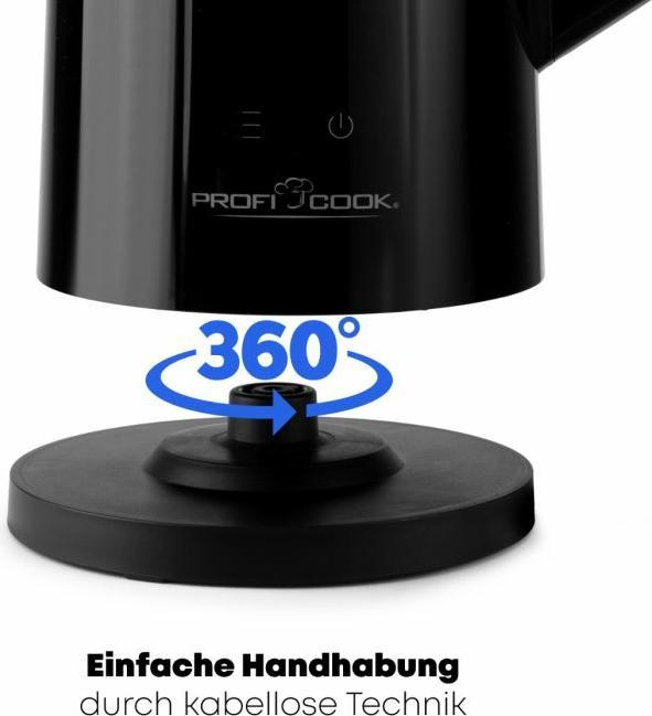 Actual product image Proficook PC-WKS 1243 black. (1.70 l)
