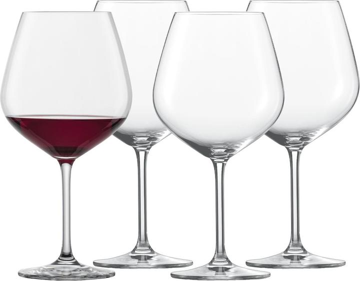 Schott Zwiesel Verre à Bourgogne Forté 140 4 pièces (73.20 cl, 4 Occhiali, Bicchieri da vino rosso)