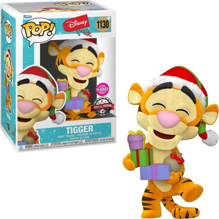 Actual product image Funko POP! Winnie the Pooh : Tigger (Flocked) (1130) EXM