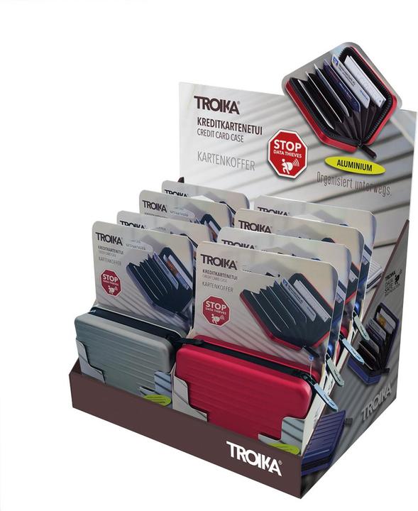 Produktbild Troika Thekendisplay 8x Kartenkoffer Kartenetui