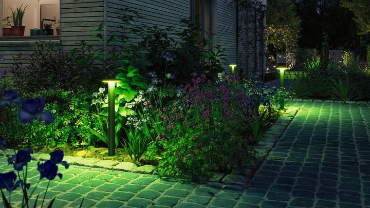 Actual product image Paulmann Bollard light Plate (420 lm, IP44)