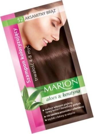 Actual product image Marion Shampoo 4-8 Wash 52 Velvety Brown 40Ml (40 ml, Liquid shampoo)