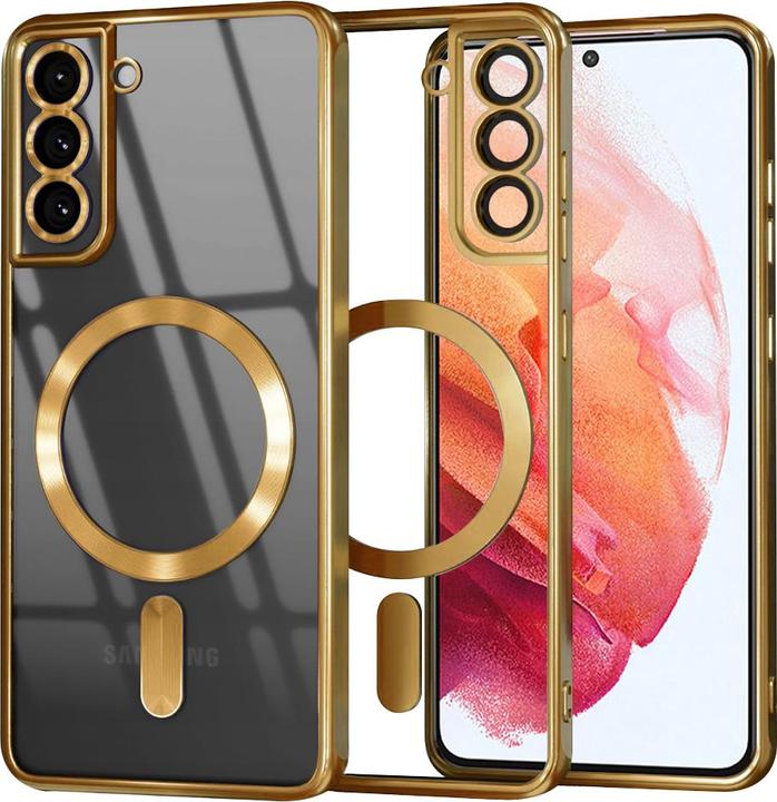 Image du produit Techsuit - Luxury Crystal MagSafe - Samsung Galaxy S21 5G - Gold (Samsung Galaxy S21 5G)