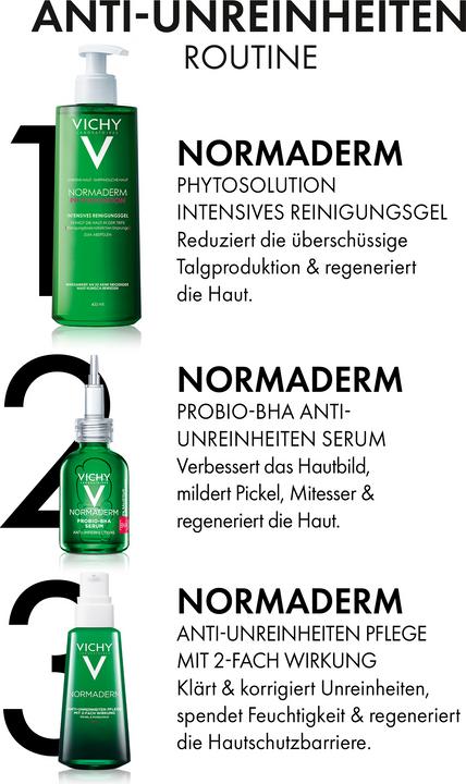 Produktbild Vichy Normaderm Phytosolution Intensives Reinigungsgel (Gel, 400 ml)