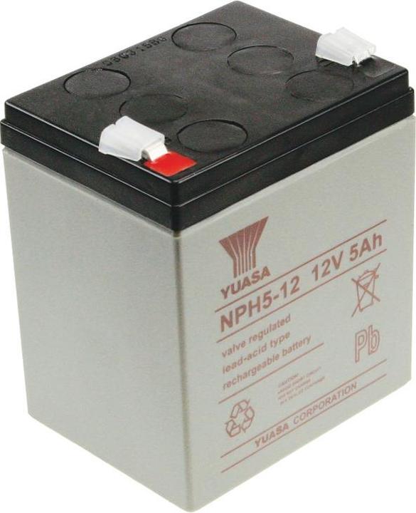 Produktbild Yuasa NP sealed lead acid battery (12 V, 5000 mAh)