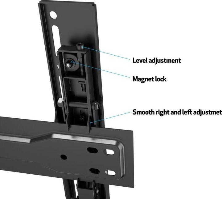 Produktbild Hagor MVW Superslim Tilt 400 (Wand, 55", 35 kg)