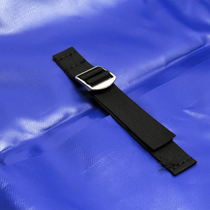 Actual product image Wiltec Trailer Tarpaulin 2075x1140x900 mm with 2 Straps Made of Weather Resistant Polyester 1000D
