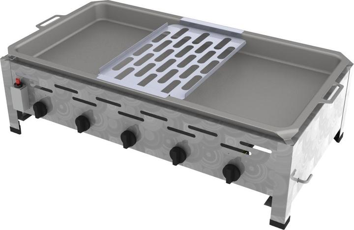 Produktbild ChattenGlut Gasbräter 5-flammig mit Reibekuchen Auflage (22.50 kW)