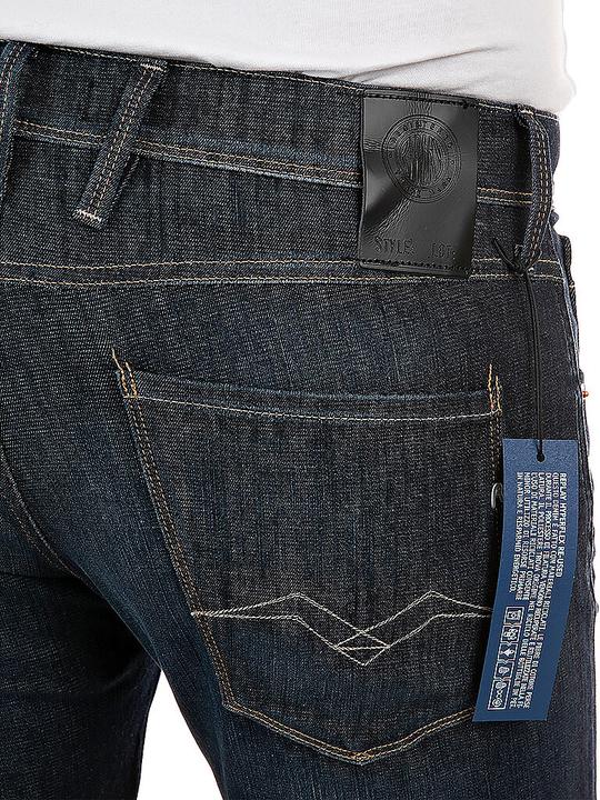 Produktbild Replay Anbass Jeans Slim Fit Dark Blue Used (W30/L34)