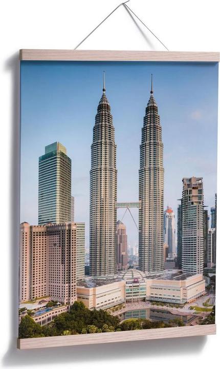 Produktbild Trenddeko Petronas Towers in Kuala Lumpur (60 x 80 cm)