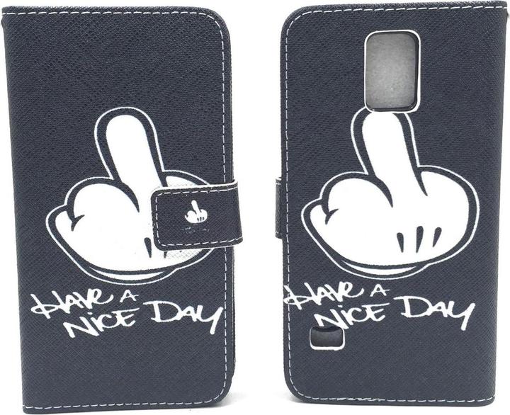 Produktbild König Design Schutz Handy Hülle für Samsung Galaxy S5 / S5 Neo Case Cover Tasche Wallet Etui (Samsung Galaxy S5 Neo, Samsung Galaxy S5)