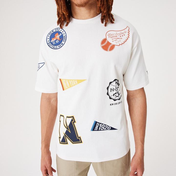Immagine prodotto New Era Camicia oversize - Distintivi HERITAGE su tutto il corpo - XXL (XXL)